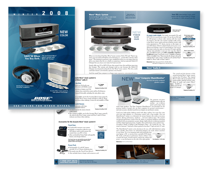 bose catalog