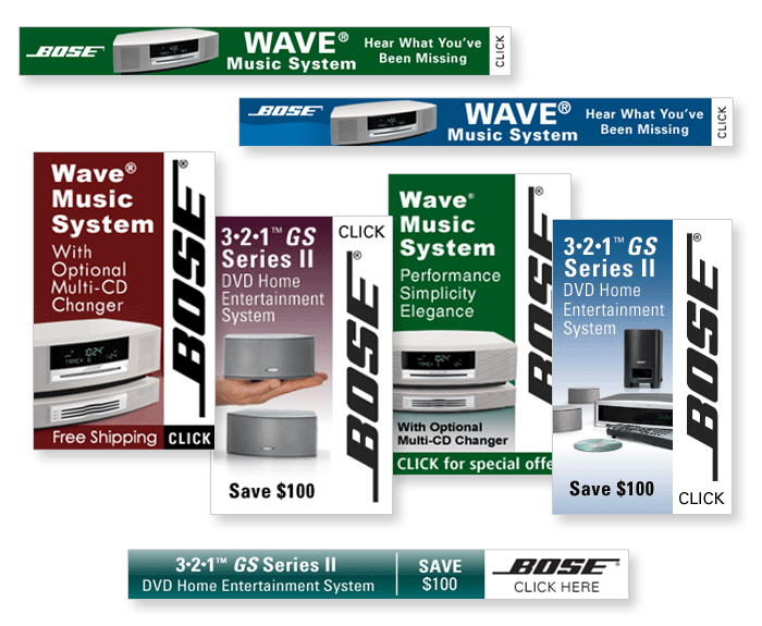 bose web ads